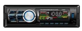 Fixed Panel MP3 Player FM Transmitter Audio Detachable Panel Car MP3 Player