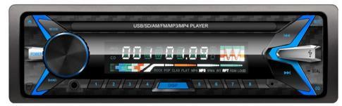 Detachable Panel Car MP3 Player Ts-3250d High Power