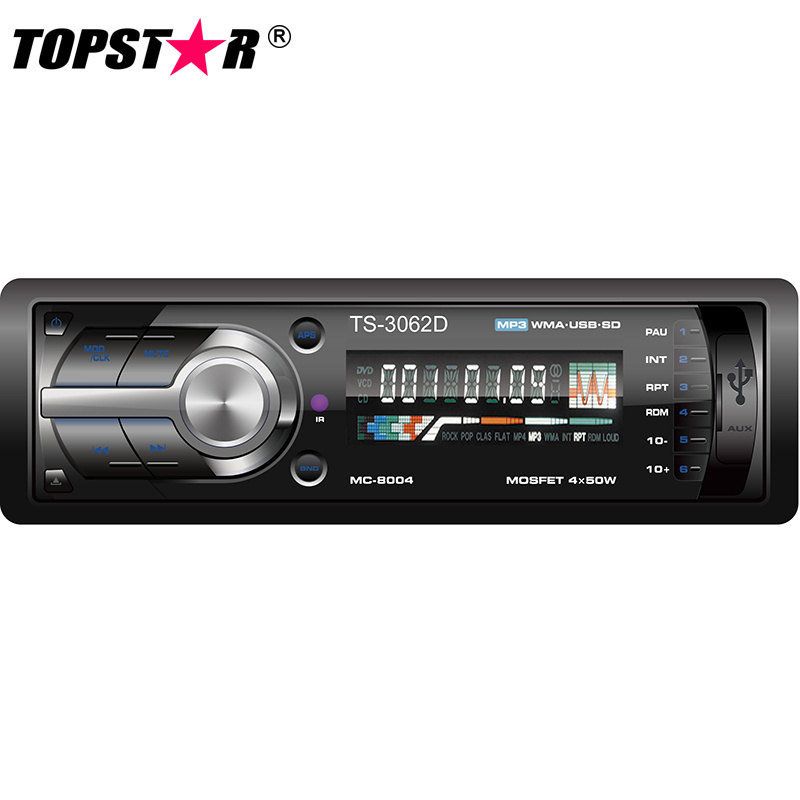 Auto Car MP3 Player FM Transmitter Audio Detachable Panel Car MP3 Player