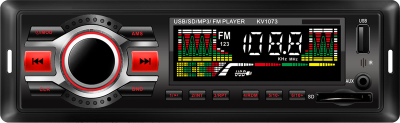 Fixed Panel Car MP3 Player Ts-1073f