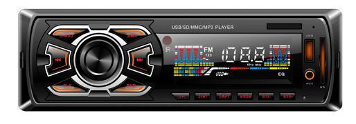 Fixed Panel Car MP3 Player Ts-1408f High Power