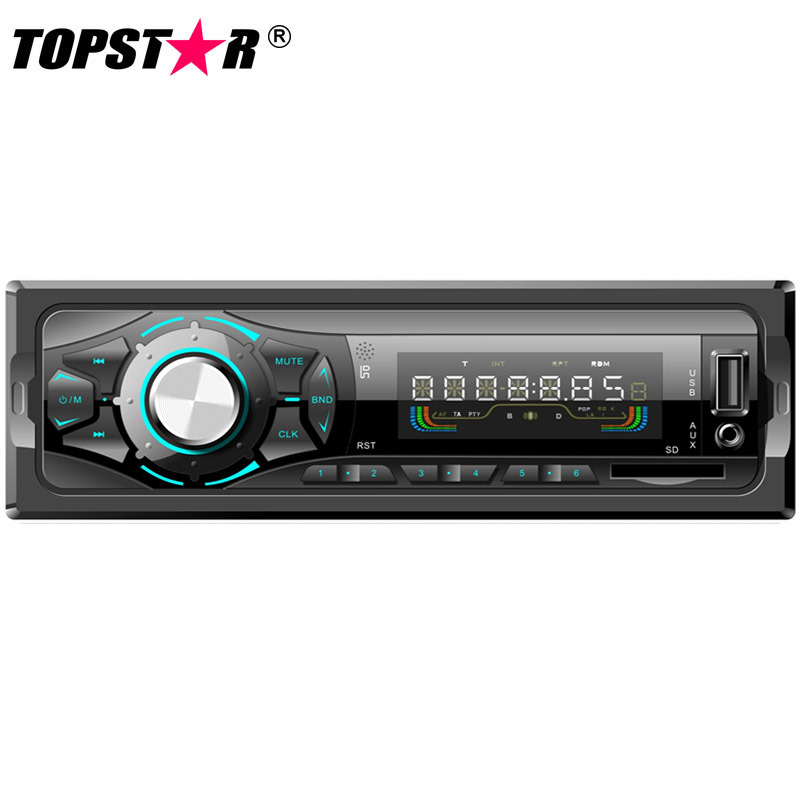 MP3 Player for Car Stereo One DIN Fixed Panel Car MP3 Player with ID3 Tag