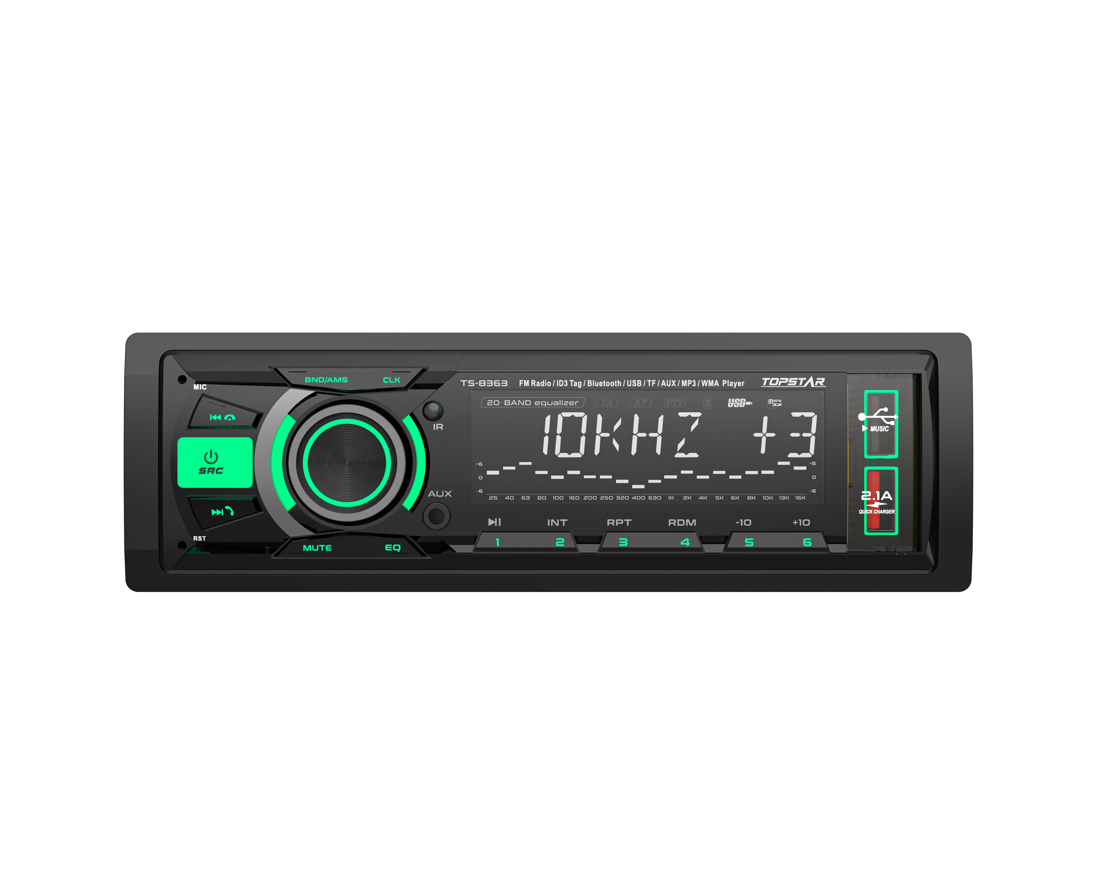 Car MP3 Player with Radio Function