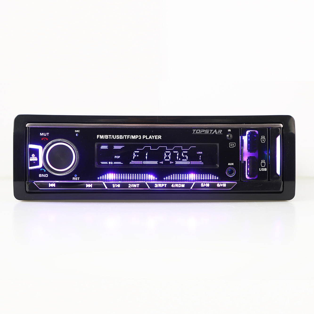 One DIN Car Player Audio Ts-9916