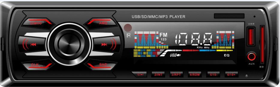 mp3 player in a car