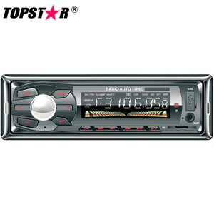 One DIN Fixed Panel Car MP3 Player SD Player with ID3 Tag