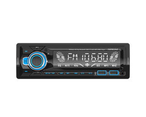 One Din Car Audio Bluetooth with LCD Display