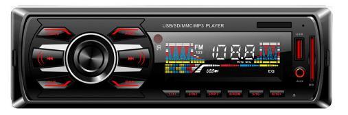 Fixed Panel Car MP3 Player Ts-1406f High Power