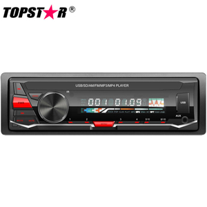 Car MP3 Audio One DIN Detachable Panel Car MP3 Player with LCD Display