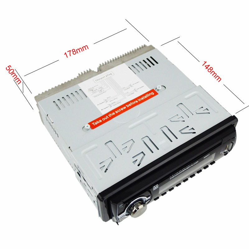 One Din Car MP3 Player