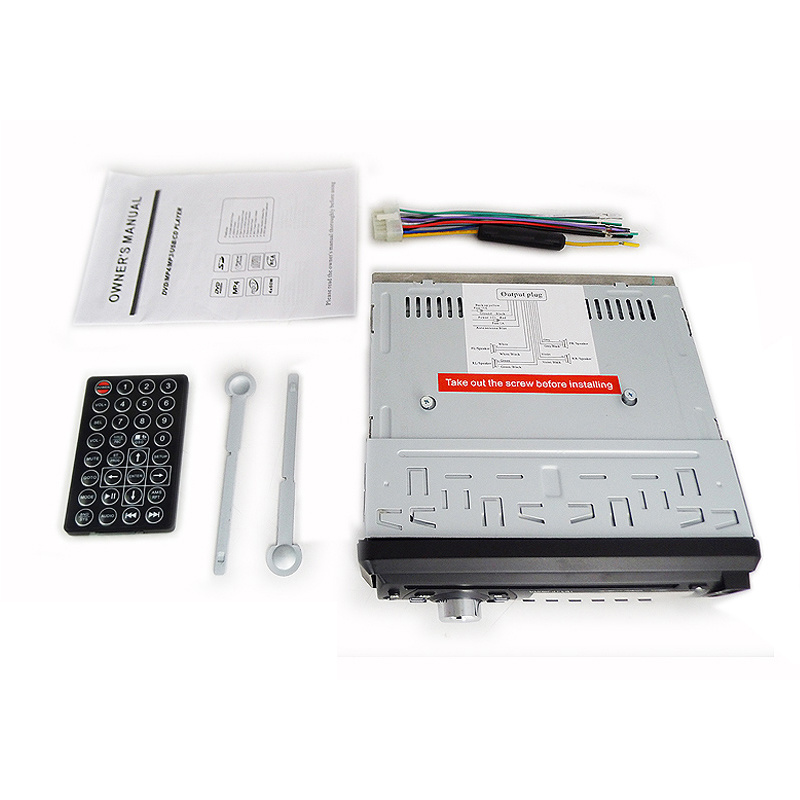 Car Stereo MP3 Player MP3 Player for Car Stereo Car Video Player Detachable Panel One DIN Car MP3 Player