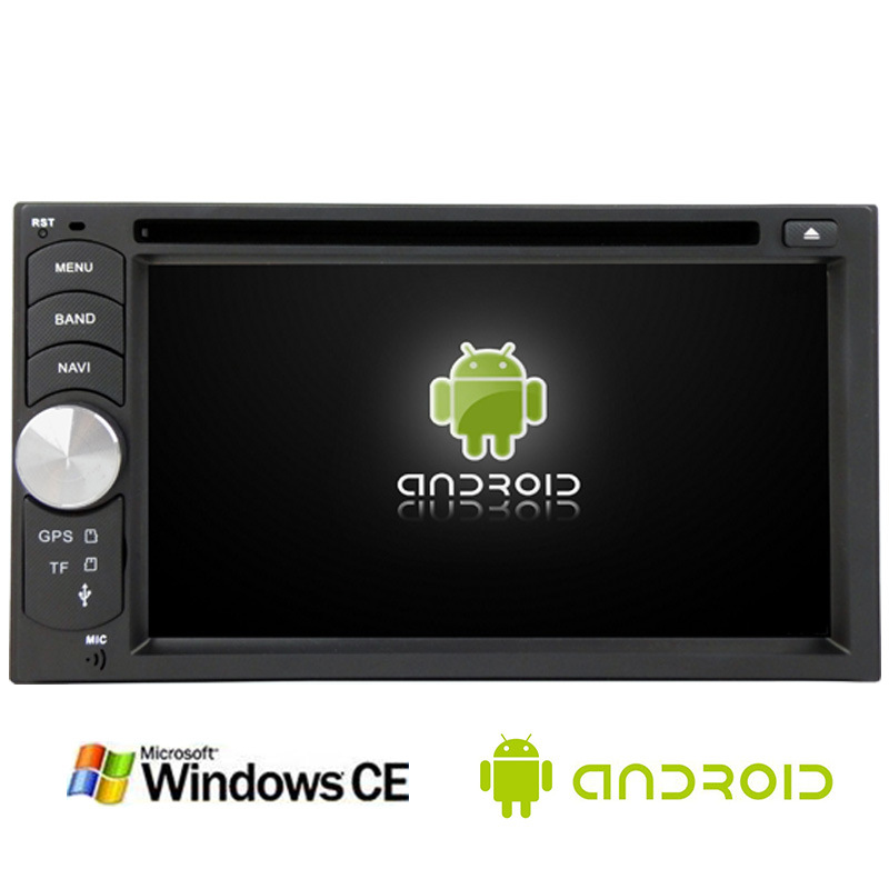 6.2inch Double DIN 2DIN Car DVD Player with Wince System 