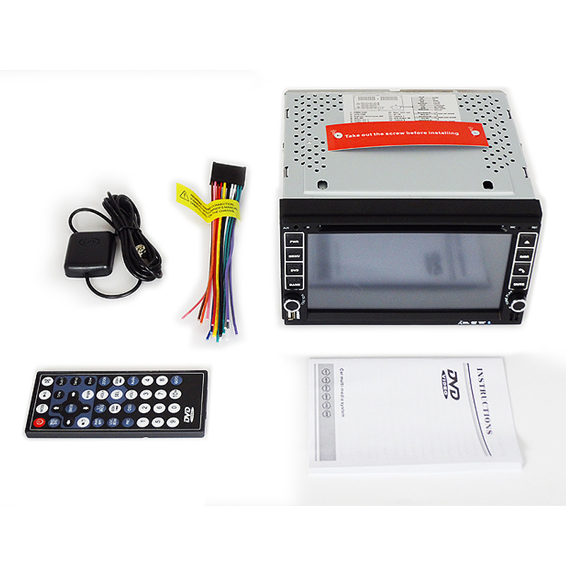 6.2inch Double DIN Car DVD Player with TFT Touch Screen